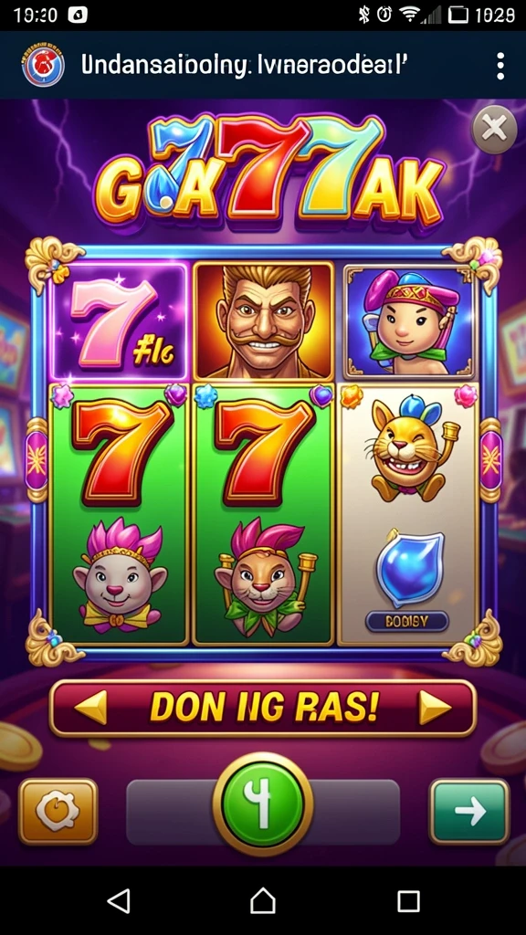 Screenshot lucky777 nomor 1